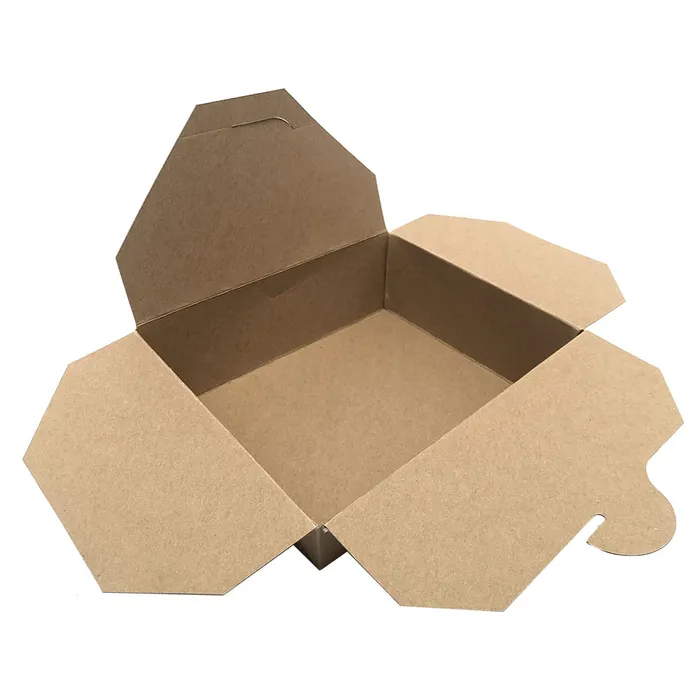 Hlavný obrázok produktu MENU BOX KRAFT PE 15x12x6,5cm 1300ml [50 ks]