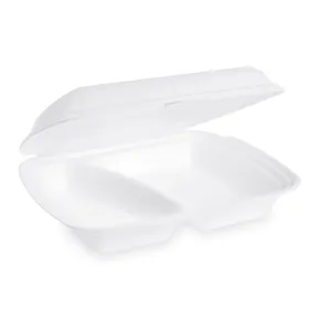 Menu box (XPS) 2dielny biely 241 x 207 x 69 mm [125 ks]