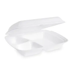 Menu box (XPS) 3dielny biely 241 x 207 x 69 mm [125 ks]