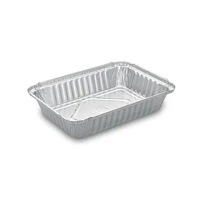 Miska (ALU) hranatá 222 x 158 x 38 mm 862ml [100 ks]