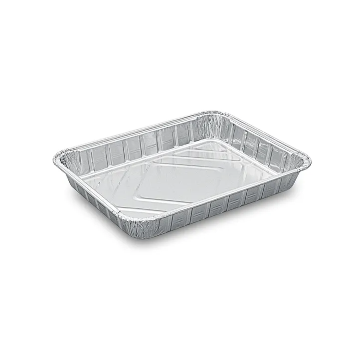 Hlavný obrázok produktu Menu mísa nedělená ALU (930ml) 22,7 x 17,7 x 3 cm [100 ks]