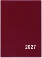 Mesačný diár - Anežka - PVC - bordová