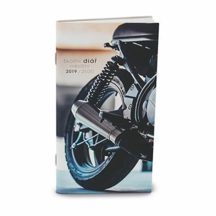 Hlavný obrázok produktu Měsíční diář "Klára" 2019/2020, školní, lamino, Motorka, BALOUŠEK