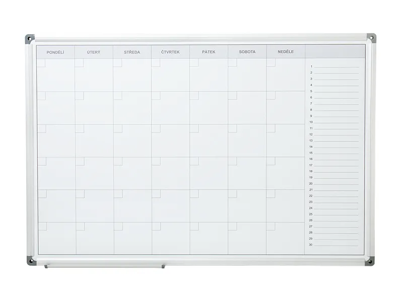 Hlavný obrázok produktu Měsíční plánovací tabule ARTA 90x60 cm