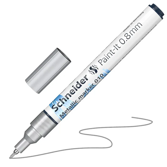 Hlavný obrázok produktu Metalický popisovač Schneider Paint-It 010 stříbrný