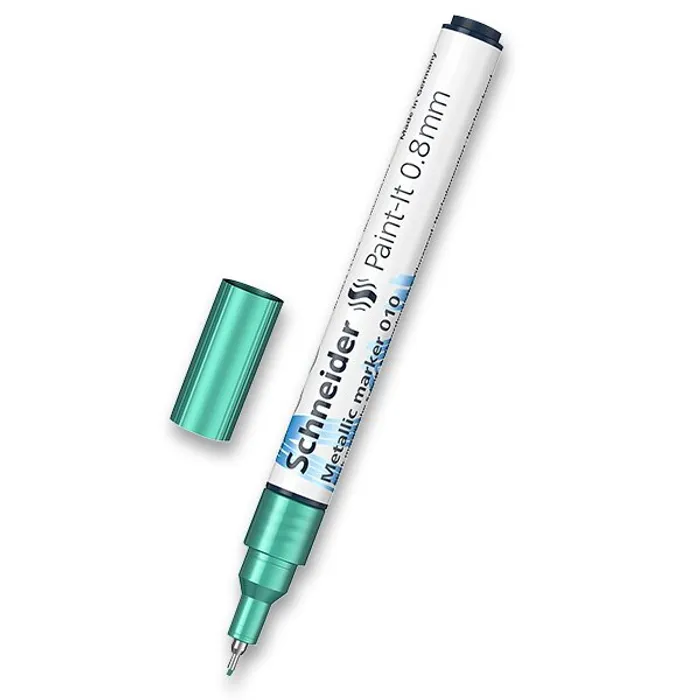 Hlavný obrázok produktu Metalický popisovač Schneider Paint-It 010 zelený