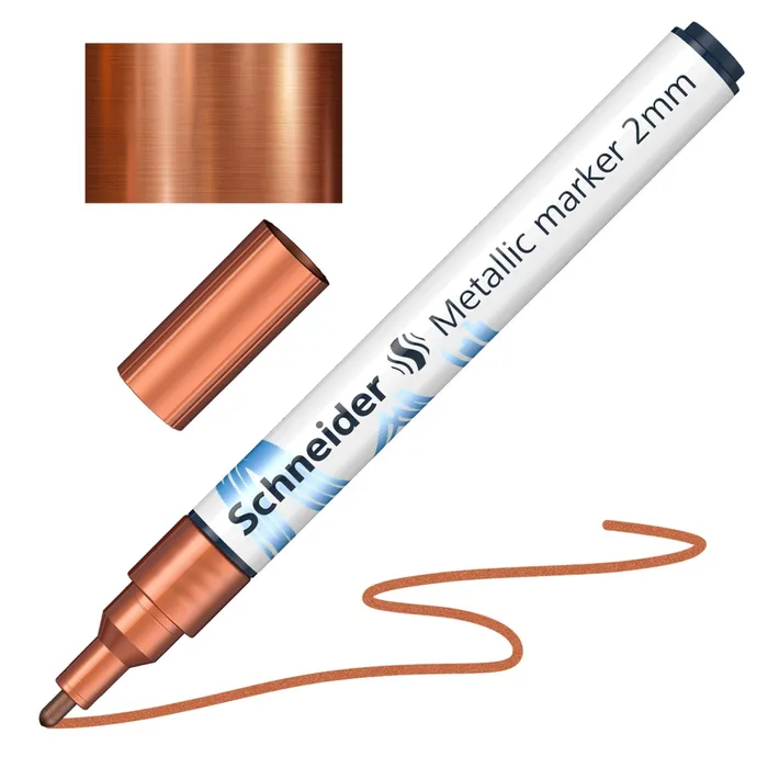Hlavný obrázok produktu Metalický popisovač Schneider Paint-It 011 měděný