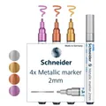 Ďalší obrázok produktu Metalický popisovač Schneider Paint-It 011 souprava V1, 4 barvy