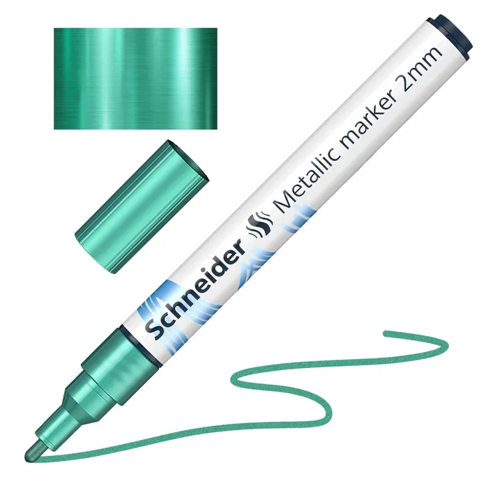 Hlavný obrázok produktu Metalický popisovač Schneider Paint-It 011 zelený