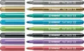Ďalší obrázok produktu Metalická vláknová fixka s XL hrotom - STABILO Trio DECO - 8 ks sada