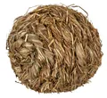 Loptička s rolničkou z trávy 10 cm