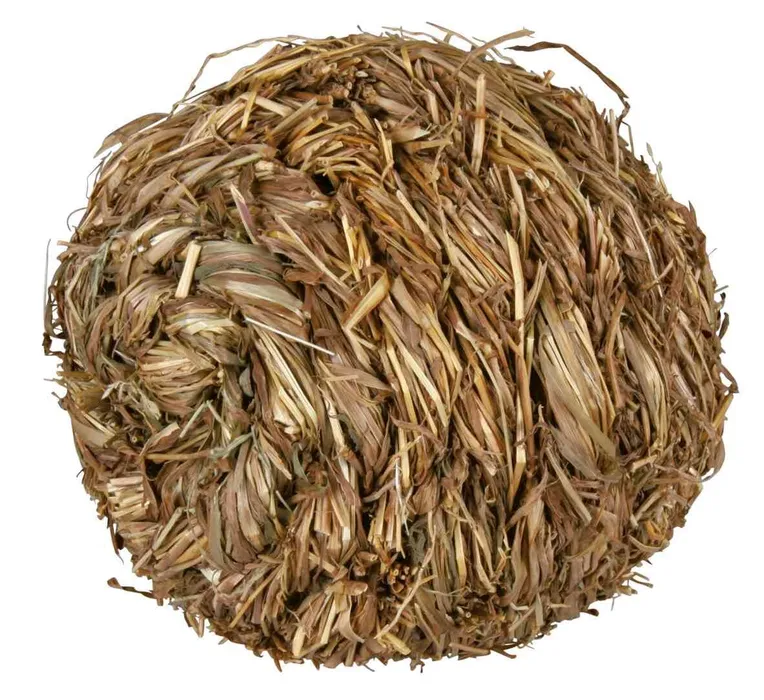 Hlavný obrázok produktu Míček s rolničkou z trávy 10 cm