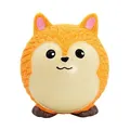 Ďalší obrázok produktu Loptička v dizajne Totoro líška, so zvukom, 8 cm, latex, oranžová, HipHop