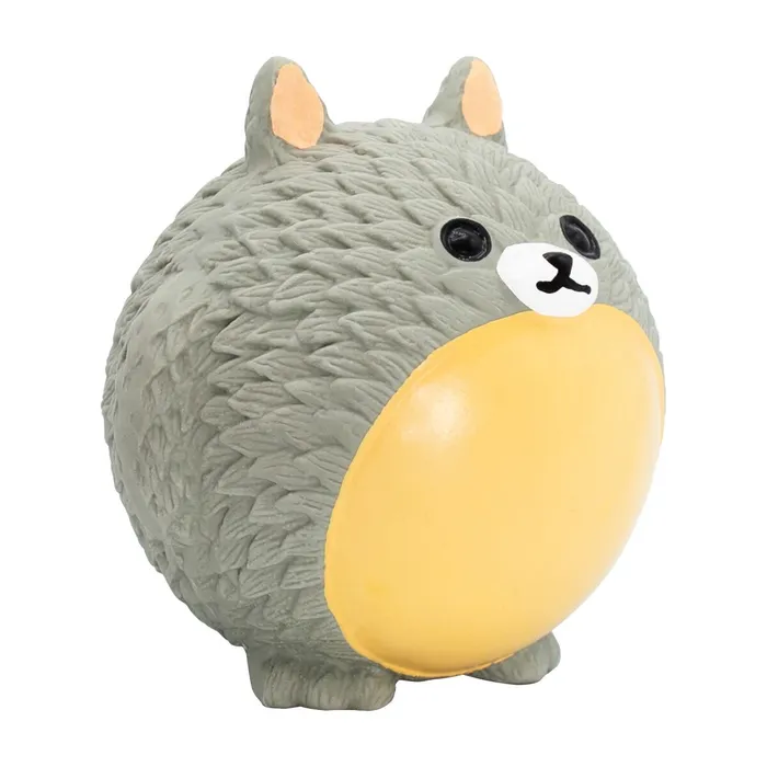 Hlavný obrázok produktu Míček v designu zvířátka Totoro, se zvukem, 8 cm, latex, šedá, HipHop