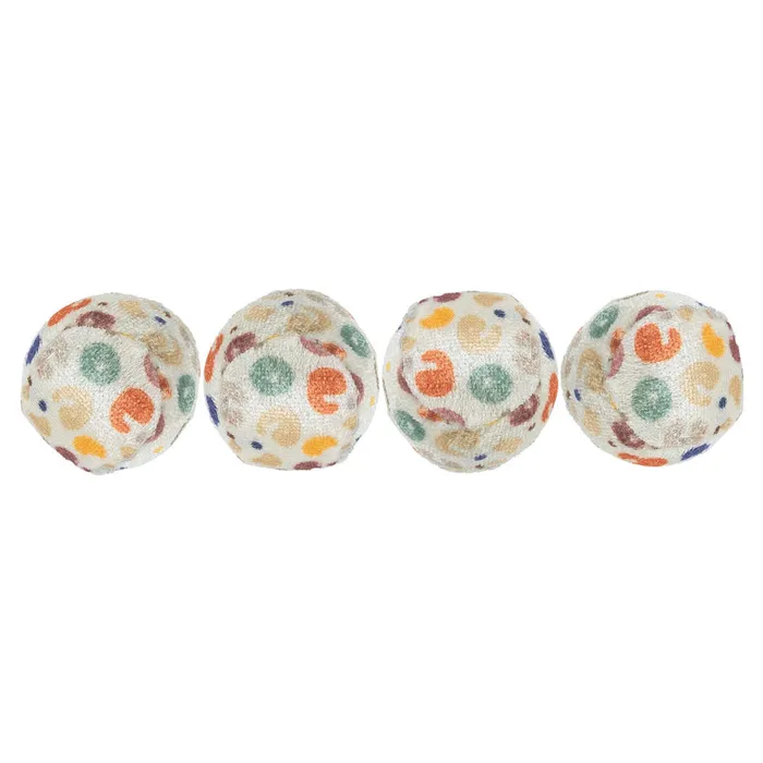 Hlavný obrázok produktu Míčky leopardí motiv 4cm 4ks