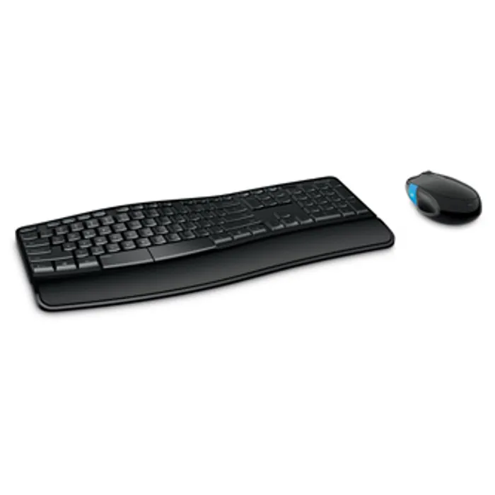 Hlavný obrázok produktu Microsoft Sculpt Comfort Desktop Wireless Bluetooth, Ergonomická klávesnice s myší, AAA,