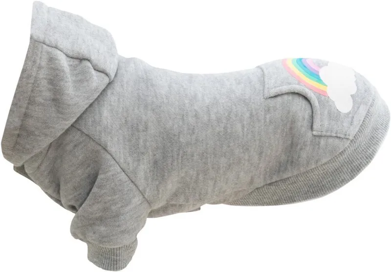 Hlavný obrázok produktu Mikina s kapucí RAINBOW FALLS šedá XXS:24cm,hruď:34cm,krk:26cm