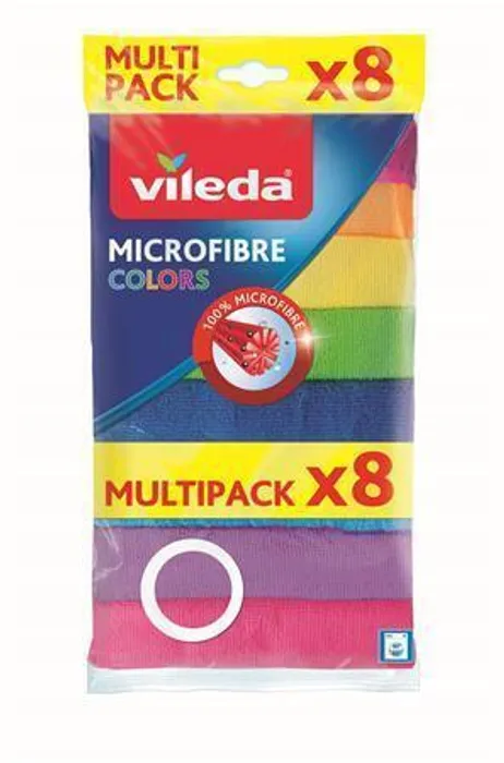 Hlavný obrázok produktu Mikrohadříky “Colors”, VILEDA, 8ks