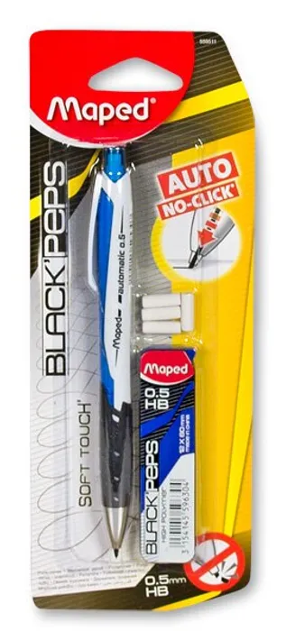 Hlavný obrázok produktu Mikrotužka Maped Automatic 05 s balením tuh - mix barev