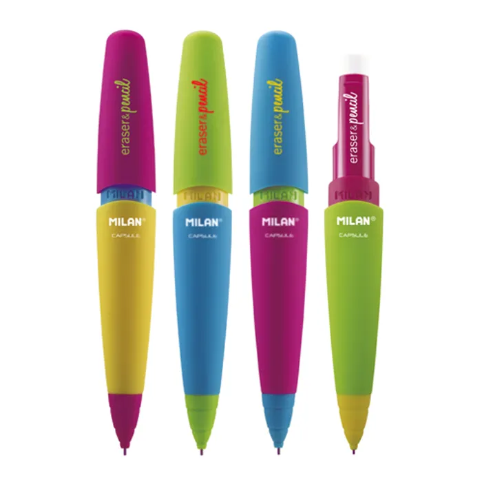 Hlavný obrázok produktu Mikrotužka / Pentelka MILAN Capsule Mix 2B/0,7 mm - mix barev
