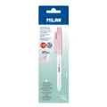 Mikrotužka / Pentelka MILAN PL1 Antibacterial HB 0,7 mm - ružová, blister