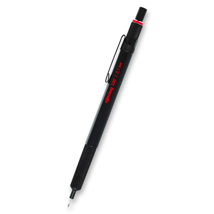 Hlavný obrázok produktu Mikrotužka Rotring 500 Black hrot 0,5 mm