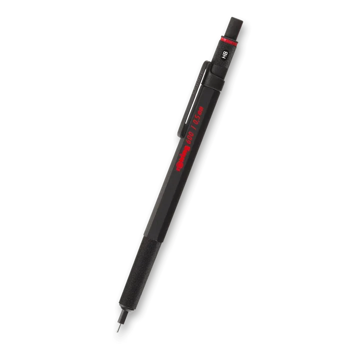 Hlavný obrázok produktu Mikrotužka Rotring 600 Black 0,5 mm