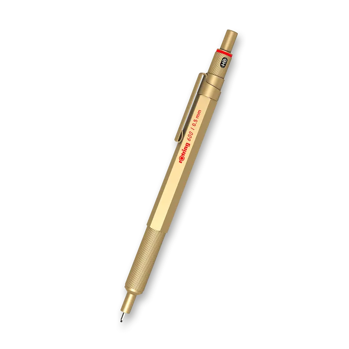 Hlavný obrázok produktu Mikrotužka Rotring 600 Gold - 0,5 mm