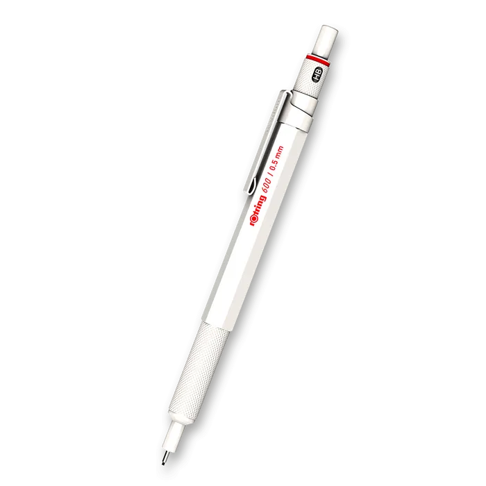 Hlavný obrázok produktu Mikrotužka Rotring 600 Pearlwhite - 0,5 mm