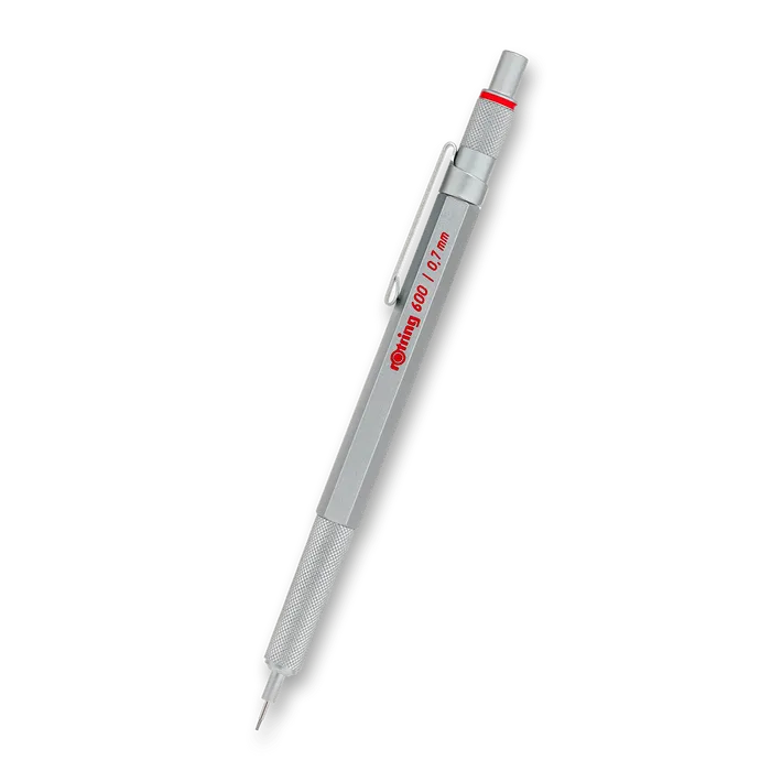 Hlavný obrázok produktu Mikrotužka Rotring 600 Silver 0,7 mm