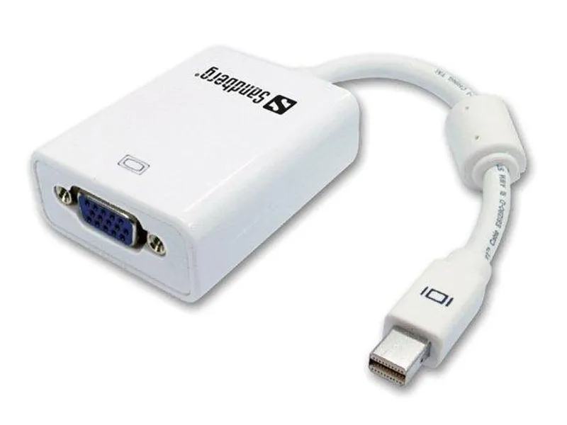 Hlavný obrázok produktu mini DisplayPort - VGA adaptér, SANDBERG