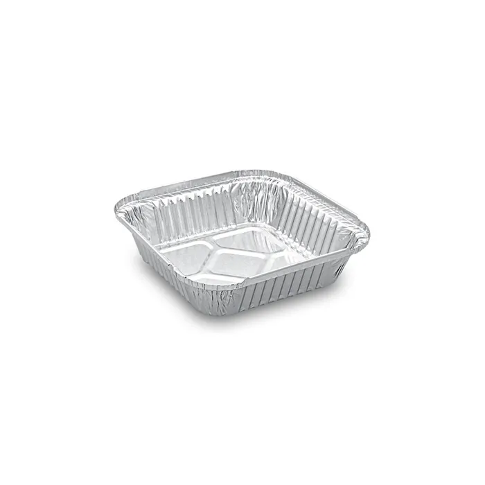 Hlavný obrázok produktu Miska (ALU) hranatá 164 x 164 x 36 mm 500ml [100 ks]