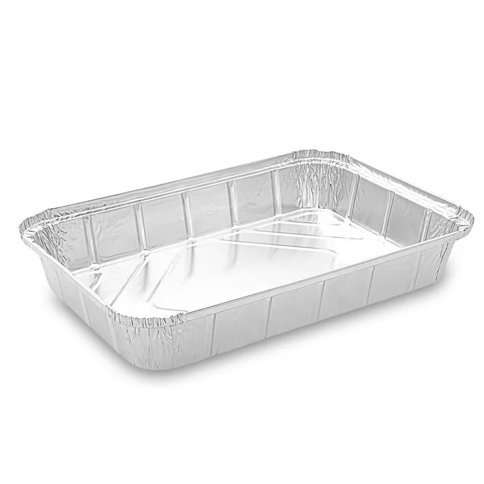 Hlavný obrázok produktu Miska hranatá ALU (2000 ml) 31,5 x 21,5 x 4,3cm [50 ks]