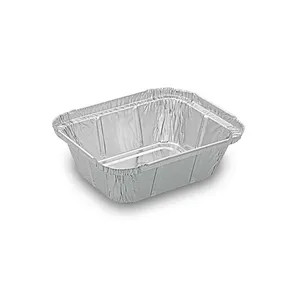 Miska (ALU) hranatá 129 x 103 x 34 mm 250ml [100 ks]
