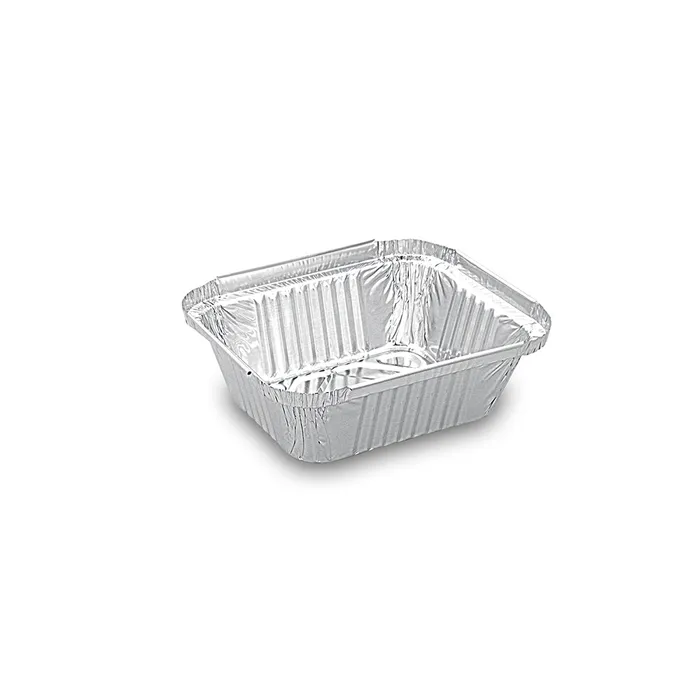 Hlavný obrázok produktu Miska hranatá ALU (470 ml) 14,5 x 12 x 4,1 cm [100 ks]