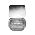 Ďalší obrázok produktu Miska (ALU) hranatá 158 x 158 x 34 mm 560ml + viečko [5 sád]
