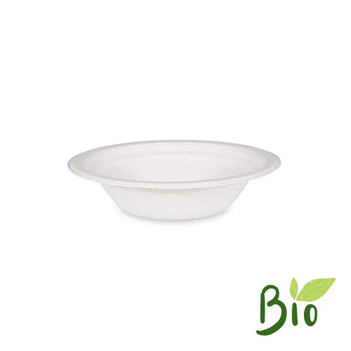 Hlavný obrázok produktu Miska kulatá BIO cukrová třtina 300 ml, průměr 15 x 4,5 cm [50 ks]