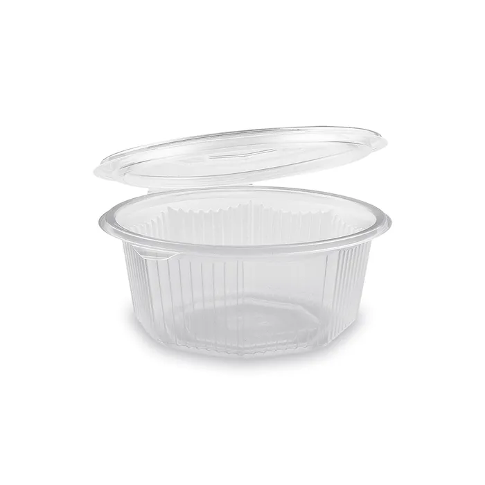 Hlavný obrázok produktu Miska osmiboká průhledná s víčkem 750 ml (PP) [50 ks]