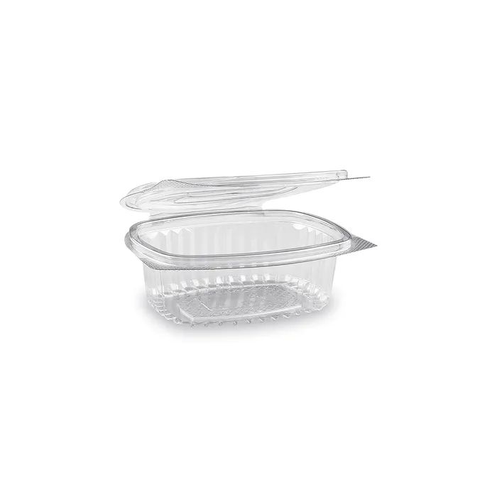 Hlavný obrázok produktu Miska oválná průhledná s víčkem 250 ml (PET) [50 ks]