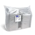 Ďalší obrázok produktu Miska (rPET) s viečkom hranatá priehľadná 1500 + 450 ml [50 ks]