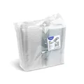 Ďalší obrázok produktu Miska (rPET) s viečkom hranatá priehľadná 250ml [50 ks]