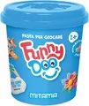Modelína FUNNY DOO, sada 3 farby, 3x120 g, červená, modrá, žltá, MITAMA 63848