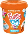 Modelína FUNNY DOO, sada 3 nových farieb, 3x120 g, oranžová, ružová, zelená, MITAMA 63849