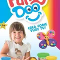 Ďalší obrázok produktu Modelína FUNNY DOO, sada 3 farby, 3x120 g, červená, modrá, žltá, MITAMA 63848