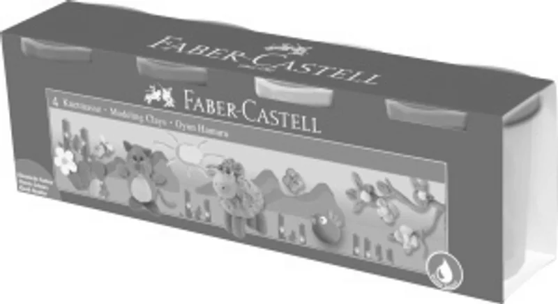 Hlavný obrázok produktu Modelovací hmota Faber-Castell 4 barvy