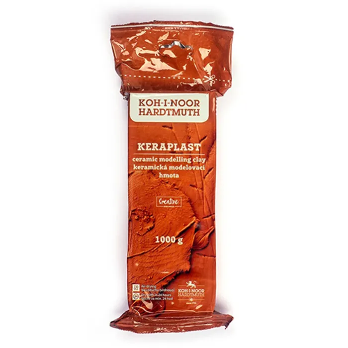 Hlavný obrázok produktu Modelovací hmota keraplast 131707 terra 1000g