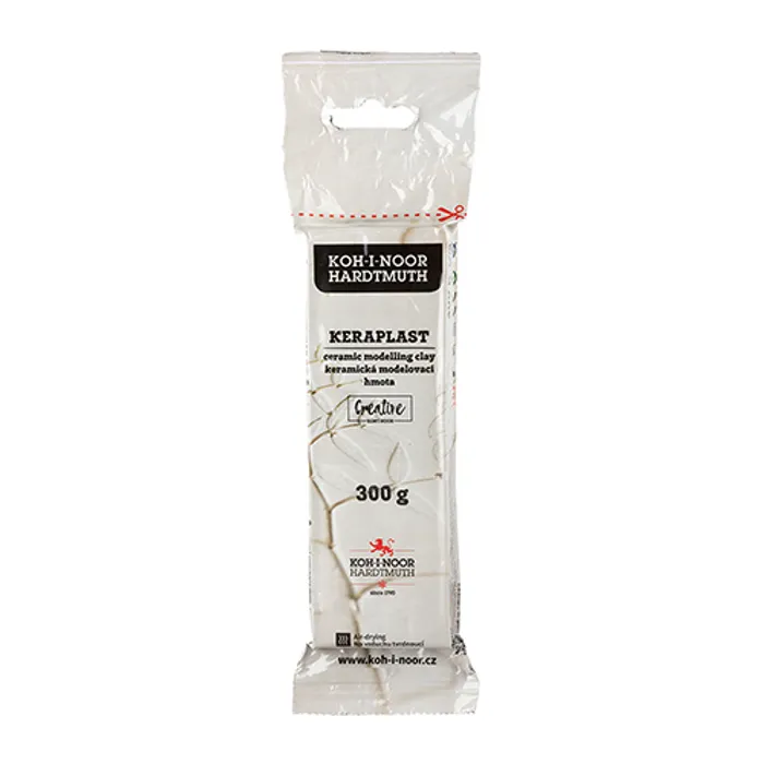 Hlavný obrázok produktu Modelovací hmota keraplast 131708 bílá 300g