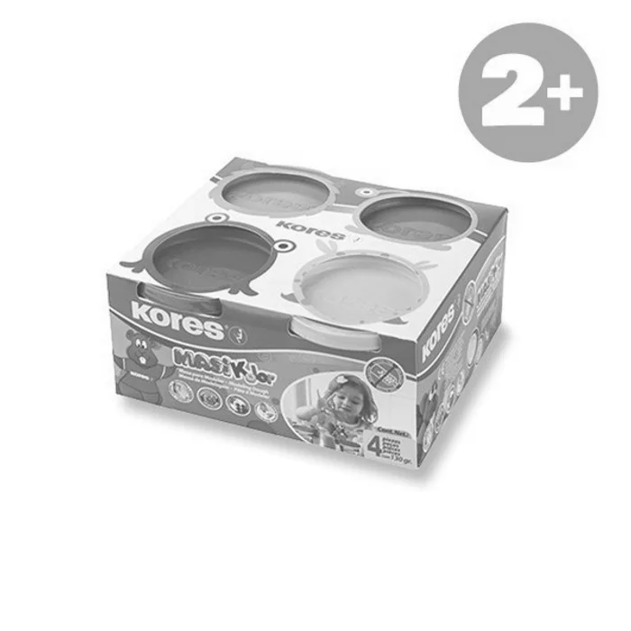 Hlavný obrázok produktu Modelovací hmota Kores Masi Kolor 4 barvy, 130 g