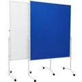Ďalší obrázok produktu Moderační textilní tabule modrá 120x150 cm