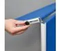 Ďalší obrázok produktu Moderačná tabuľa lakovaná 120 x 150 cm - skladacia